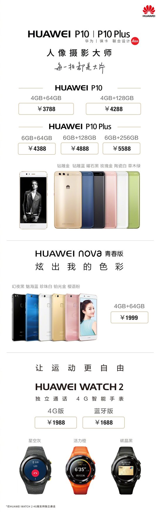 《华为P10/P10 Plus》手机怎么预定抢购