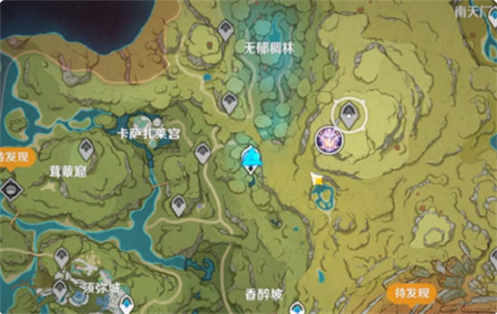 原神掣电树入口在哪