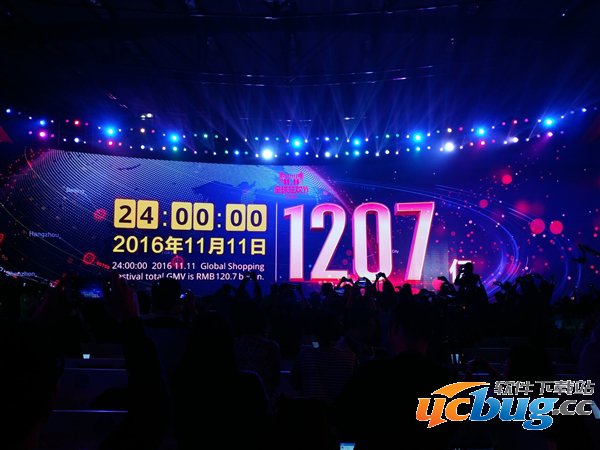 2016天猫双11单日成交额有多少